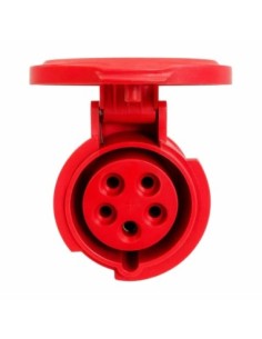 Toma Cetac 380V IP54 3P+N+T 32A Industrial Trifásico Famatel 2