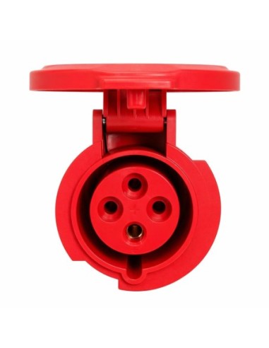 Toma Cetac Hembra 380V IP54 3P+T 32A  Industrial Trifásico Famatel