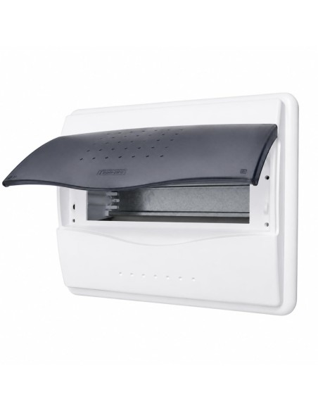 Caja Distribución Empotrar 8 Módulos Puerta Trans IP40 Famatel