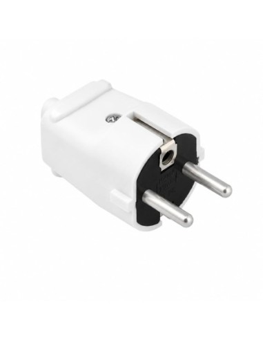 Clavija Enchufe Schuko Blanca 16A 250V IP20 Famatel