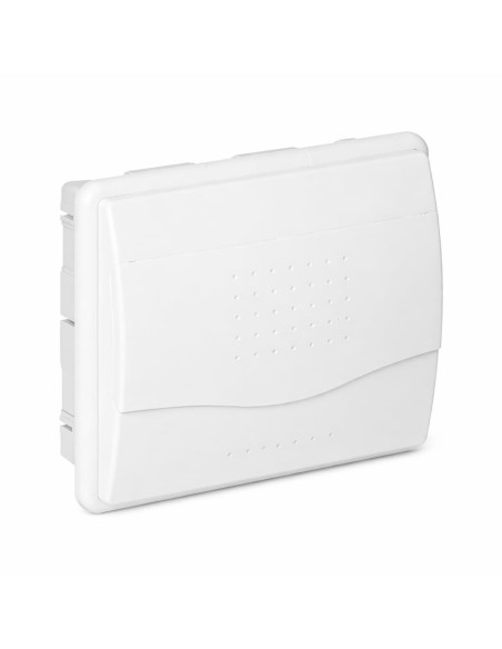 Cuadro Empotrar 8 Módulos Puerta Opaca Gris IP40 Famatel