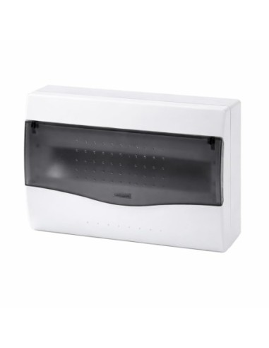 Cuadro Superficie 12 Módulos Puerta Transp. IP40 Famatel