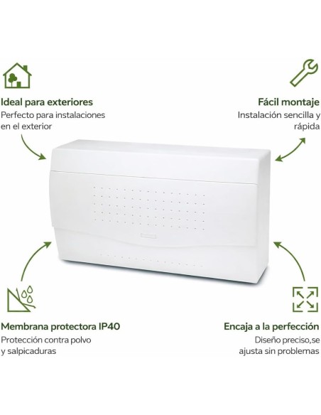 Cuadro Superficie 18 Módulos Puerta Opaca IP40 Famatel