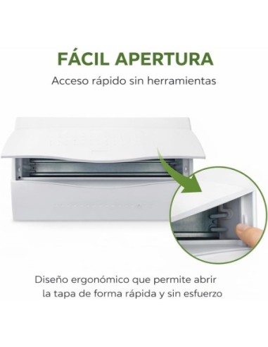Cuadro Superficie 18 Módulos Puerta Opaca IP40 Famatel