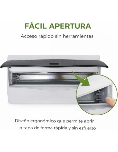 Cuadro Superficie 18 Módulos Puerta Transp. IP40 Famatel