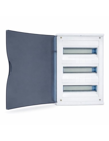 Cuadro Superficie 36 Módulos Puerta Transp. IP40 Famatel