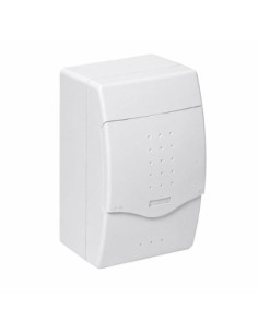 Cuadro Superficie 4 Módulos Puerta Opaca Gris IP40 Famatel