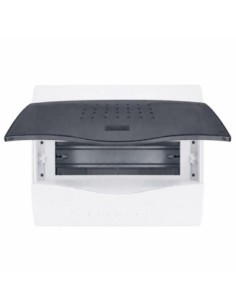 Cuadro Superficie 8 Módulos Puerta Transp. IP40 Famatel 2