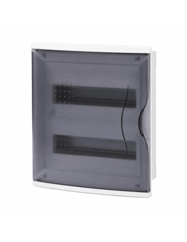 Cuadro Empotrar 36 Módulos Puerta Gris IP40 400V Famatel