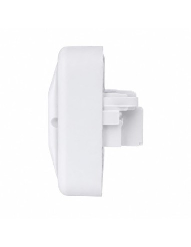 Base Enchufe para Horno y Vitrocerámica 25A 250V 2P+T en Blanco 80x80mm Famatel