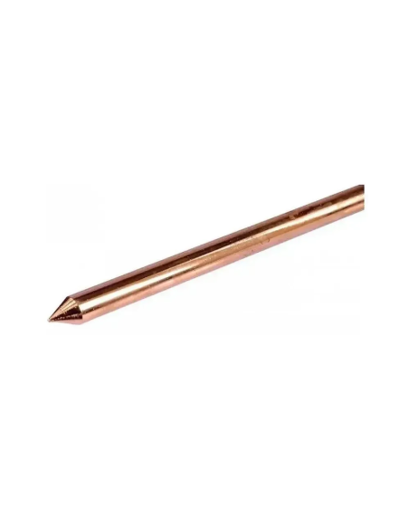 Pica de cobre 2 Metros 15x15mm 100 Micras
