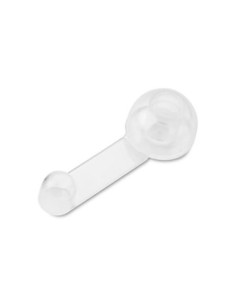 Retenedor de Puerta Giratorio Adhesivo Transparente Inofix PVC