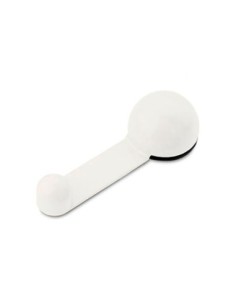 Retenedor de Puerta Giratorio Adhesivo Blanco Inofix PVC 108mm