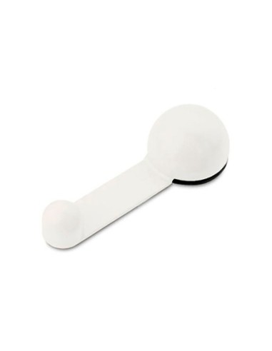 Retenedor de Puerta Giratorio Adhesivo Blanco Inofix PVC 108mm