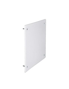 Tapa Solera 22x22 cm con tornillos para caja empotrar 60119 blanca