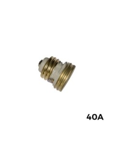 Fusible Tapón Roscado 40A 250V Cerámico