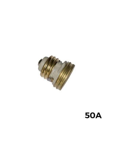 Fusible tapón roscado 50A 250V cerámico