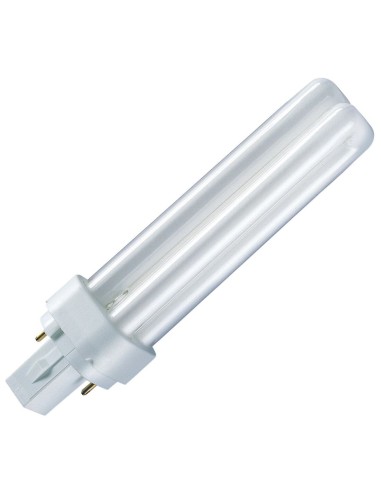 Bombilla G24D-2 Dulux 18W 4000K 1200lm Osram