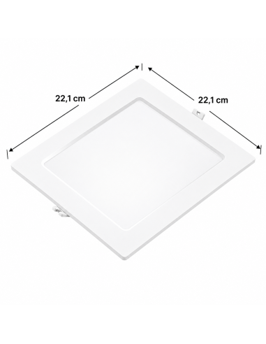 Downlight LED de Techo Empotrable 18W 1980lm Luz Fría MATEL
