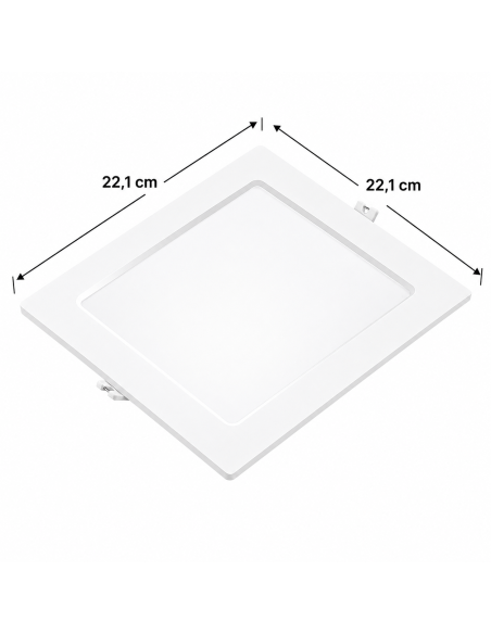 Downlight LED de Techo Empotrable 18W 1980lm Luz Fría MATEL