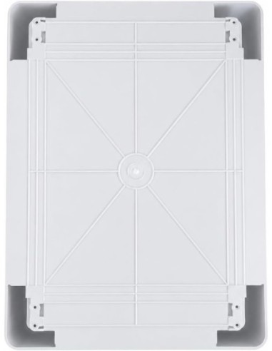 Armario Eléctrico Estanco 200x300x130MM IP65 IK08 ABS con Puerta Gris