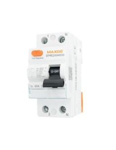 Diferencial Inmunizado 2 Polos 40A 30mA Tipo A 6kA 230V