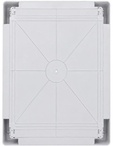 Armario Estanco Exterior IP65 IK08 ABS 500x400x175mm Puerta Transparente