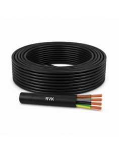 Cable RV-K 4x4mm² 0.6/1kV 25m Manguera Tetrapolar Exterior