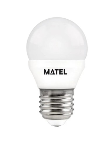 Bombilla LED esférica E27 8W (Fría, Cálida, Neutra) - 1