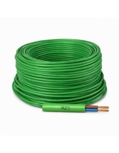 Cable RZ1-K 2x2.5mm² Libre de Halógenos 0.6/1kV 25m Verde