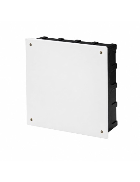 Caja de Registro Empotrada 200x200x65mm - Tapa con Tornillos