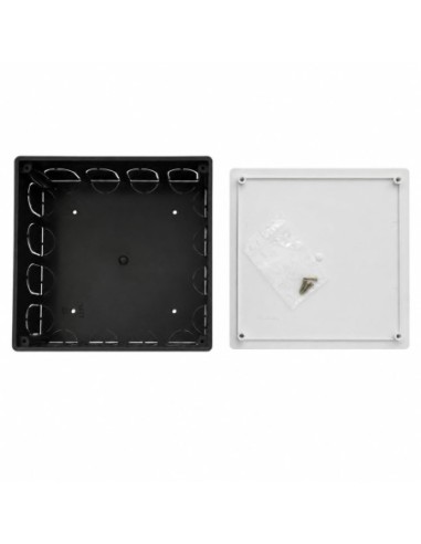 Caja de Registro Empotrada 200x200x65mm - Tapa con Tornillos