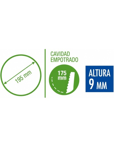 Downlight LED Empotrable 15W 1400lm Luz Neutra 4200K - Corte 175mm Matel