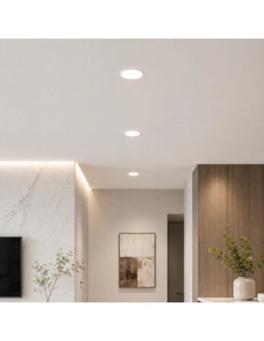 Downlight LED Empotrable 6W 550lm Corte Ajustable 50-80mm 4000K Matel