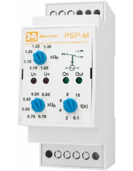 Protector Sobretensión Permanente Ajustable 230V Mocuel