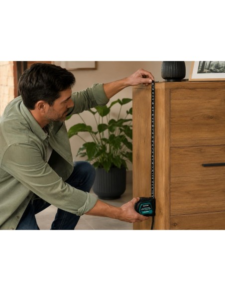 Flexómetro 8m 25mm Doble Cara Antichoques - Cinta Métrica Pro