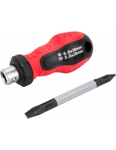 Destornillador Reversible 2 en 1 Plano Phillips Mini CR-V S2