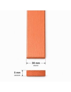 Barra Cobre Plana 30x6mm 2000mm Pletina Cobre Puro 2