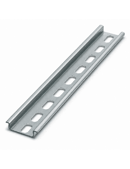 copy of Guía Carril DIN 35x7,5MM 1 Metro Liso sin Perforar de Acero