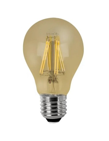 Bombilla LED filamento estándar vintage E27 6W - 1
