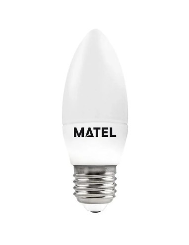 Bombilla LED vela regulable E27 7W (Fría, Cálida, Neutra) - 1
