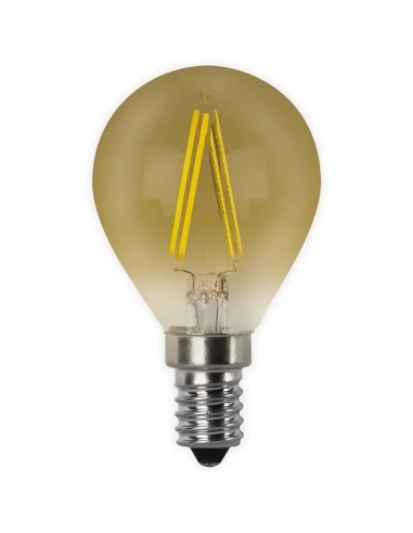 Bombilla LED filamento esférica vintage E14 4W - 1