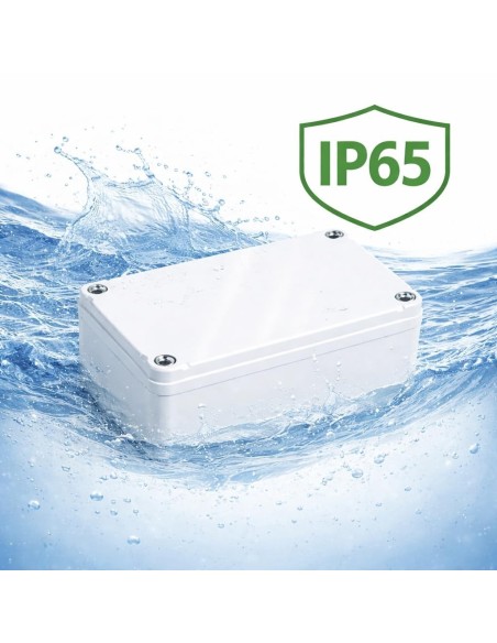 Caja Estanca Exterior 130x90x65mm IP65 ABS IK08 Gris