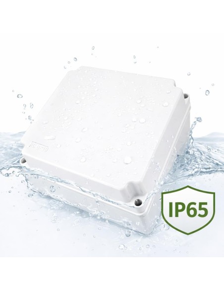 Caja Estanca Exterior 170x170x120mm IP65 ABS IK08 Gris