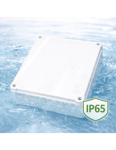 Caja Estanca Exterior 170x170x75mm IP65 ABS IK08 Gris