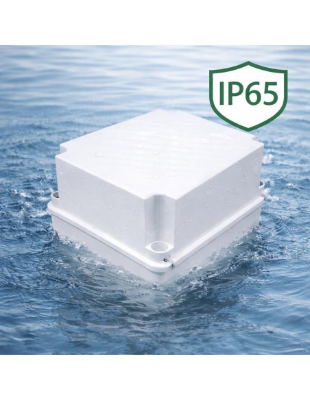 Caja Estanca Exterior 190x140x140mm IP65 ABS IK08 Gris