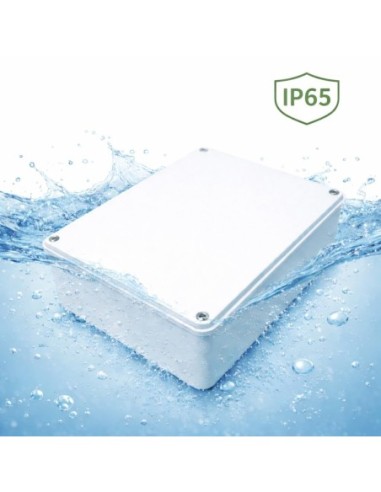 Caja Estanca Exterior 240x190x90mm IP65 ABS IK08 Gris