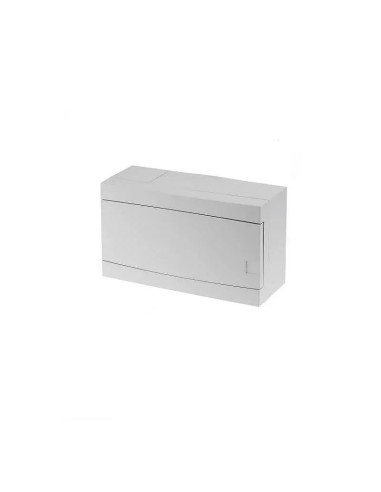 Armario de superficie puerta gris 12 módulos IP 40 - 2