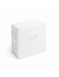 Caja Derivación 83x83x43mm IP44 IK07 6 Entradas Gris