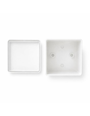 Caja Derivación 83x83x43mm IP44 IK07 6 Entradas Gris